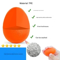 Pelota de Ejercicio de Tres Resistencias PINJIAN para Terapia de Estrés, Masaje, Agarre de Huevo, Pelota de Ejercicio de Dedos de TPE para Aliviar el Estrés