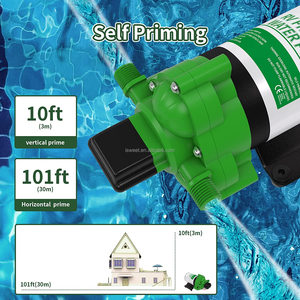 Petite pompe à eau auto-amorçante 12 volts DC 45psi 3,5 gpm pompe à diaphragme électrique RV Marine <span class=keywords><strong>caravane</strong></span> <span class=keywords><strong>douche</strong></span> - Product Image 3