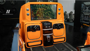 Vito modello Auto-Rising TV nascosto portaoggetti motorizzati sgabello da Bar retrattile con luci ambientali - Product Image 2