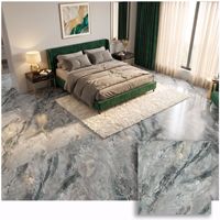 Dalles de sol autocollantes en PVC LVT effet marbre de 1 mm, étanches, prix usine personnalisé, pour la décoration de la maison, des écoles et des salons