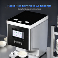 11kg 35kg baril Intelligent bureau distributeur de riz Machine pesant distributeur de riz poids réglable 30G-500G garder au chaud 3 heures