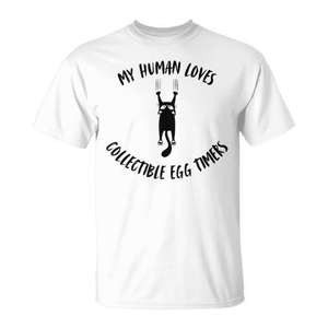 Camiseta de coleccionista con diseño de gatos y huevo, para amantes de las mascotas - Product Image 1