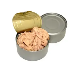 Wholesale Empty 90g 100g 170g 2-Piece Tin Cans Canister with EOE for Tuna Jam Sauce Pet Food