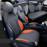 Housse de siège de voiture en cuir protéger coussin pour byd yuan plus atto 3 2021 2022 2023 2024 2025 accessoires auto kits style sport