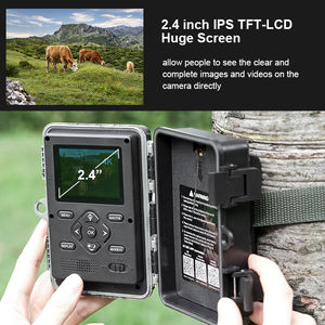 Nouvelle caméra à double objectif 48mp pour l'<span class=keywords><strong>observation</strong></span> des <span class=keywords><strong>animaux</strong></span> et la Surveillance des sentiers de la faune pour la chasse - Product Image 2