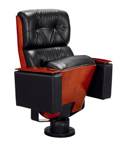 <span class=keywords><strong>Silla</strong></span> Moderna <span class=keywords><strong>para</strong></span> Auditorio Escolar, Asiento de Tela y Cuero, Reposabrazos Ajustables, Respaldo en Forma de <span class=keywords><strong>Escalera</strong></span>, Mecanismo Deslizante, Muebles <span class=keywords><strong>para</strong></span> Teatro - Product Image 1