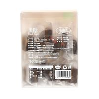 Sucre brun aux quatre herbes 165g, saveur authentique, sans danger pour la consommation, avec une liste d'ingrédients propres.