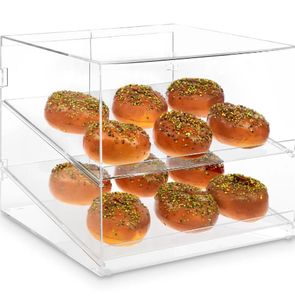 Vitrina de exhibición de varios niveles para panadería, estantería de exhibición para pan, expositor de panadería - Product Image 1