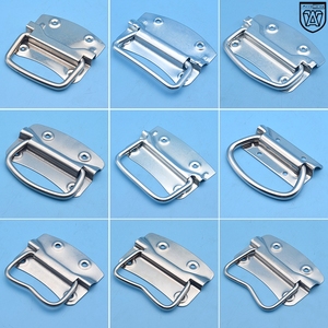 Poignée pliante en acier inoxydable 304, poignée à fil mobile pour boîte à outils, caisse en bois - Product Image 4