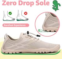 Chaussures aquatiques unisexes pieds nus, dessus en maille, séchage rapide, chaussettes aquatiques légères et respirantes, idéales pour l'été, la plage et les activités de plein air