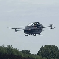 YIVTOL S ZERO Basic, temps de vol de 35 minutes, avion à une place pour un pilote, charge utile de 90 kg, vitesse de 120 km/h, EVTOL personnel