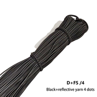 Premium Runde Elastische Stoßdämpferschnur 2,5mm 2,8mm 3mm Reflektierendes Bungee-Seil & Kleidungszubehör