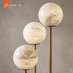 Spanish alabaster Table Lamp for Living Room, Modern Luxury Ambient <b>Decor</b> <b>Light</b> - Product Image 3