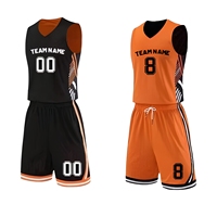 Tenue de basketball réversible personnalisée Fanshi, respirante et à séchage rapide, ensembles d'entraînement de basketball