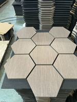 Panneaux acoustiques en MDF polyester, panneaux muraux acoustiques, panneaux muraux absorbants le son, décoratifs, blancs, durables, ignifuges