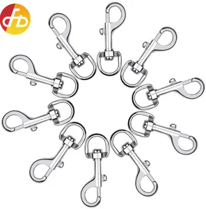 Wholesale Heavy Duty Swivel Snap Hook Clips Stainless Steel Trigger Snaps