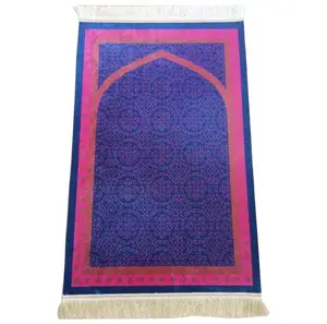 China Manufacture Velvet prayer rugs carpet hot sell in Europe