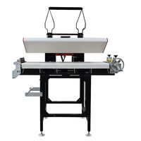 Rubans d'étiquettes multifonctionnels pour vêtements 25x100cm Machine de transfert par sublimation par presse à chaud Lanière rotative en satin à double chauffage