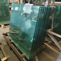 Verre de sécurité trempé et feuilleté pour piscine, PVB SGP transparent renforcé pour garde-corps, clôture, balustrade, panneaux sur mesure