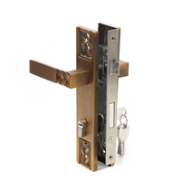 Serrure de porte mécanique silencieuse moderne et simple, poignées universelles pour portes et fenêtres intérieures, poignée de porte en bois pour chambre à coucher, garantie 2 ans