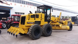 جرافة طرق بقوة 220 حصان طراز PY220C، آلة إنشاء الطرق كبيرة الحجم، معدات تسوية الأراضي متوفرة في المخزون مع التسليم السريع - Product Image 5