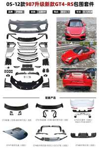 ชุดบอดี้กันชนสำหรับ Porsche <span class=keywords><strong>987</strong></span> <span class=keywords><strong>Cayman</strong></span> Boxster อัปเดตสไตล์ <span class=keywords><strong>GT4</strong></span> 2005-2012 - Product Image 5