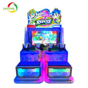 Máquina de Juego de Disparos de Agua Operada con Monedas Easyfun para 4 Jugadores, Máquina de Juego con Redención de Boletos - Product Image 5