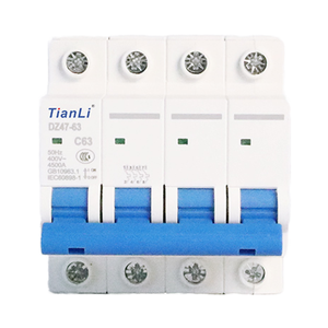 Interruptor Automático Miniatura <span class=keywords><strong>GYM9</strong></span> 2P 50A MCB 6kA, Capacidad de Ruptura 230V/400V, para Uso en Gimnasio Doméstico, Montaje en Riel DIN, 4P/1P/3P LI - Product Image 2