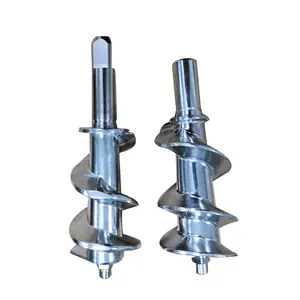 Meat Mincer Spare Parts Stainless Steel Investment Casting Service Lost Wax Casting Auger Feed Screw