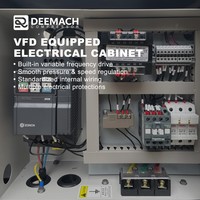Compresseur d'air industriel silencieux sans huile à spirale DEEMACH 3,7 kW 5,5 kW 8 bars 10 bars pour la transformation alimentaire et des boissons