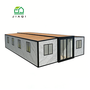 Villa préfabriquée de luxe en acier, pliable et extensible, de 20 pieds ou 40 pieds, maison conteneur portable préfabriquée <span class=keywords><strong>avec</strong></span> 2, 3, 4 ou 5 chambres - Product Image 1