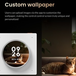 Tuya Núm thông minh mờ chuyển đổi hình nền tùy chỉnh <span class=keywords><strong>c</strong></span>ảnh Màn hình điều khiển trung tâm đi kèm với <span class=keywords><strong>b</strong></span>ốn nút và ba Rơle - Product Image 2