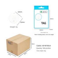 Dispositif anti-perte Apple Find My AirTag, réseau 4G, traceur GPS intelligent pour animaux de compagnie, fabriqué avec des matériaux écologiques