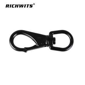 ตะขอเกี่ยวลากจูงอเนกประสงค์ สแตนเลส 304 ชุบดำ พร้อมพวงกุญแจแบบหมุน สำหรับติดกับกุญแจ - Product Image 5