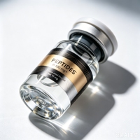Étiquettes d'étanchéité holographiques personnalisées texturées anti-effraction à forte adhérence pour flacons de recharge de peptides de 3 ml