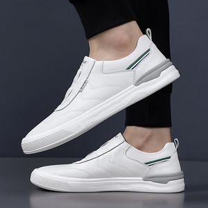 Nouvelles sandales décontractées monobloc pour hommes, tendance été 2026, élégantes, polyvalentes, respirantes, à semelle souple, style baskets blanches - Product Image 3