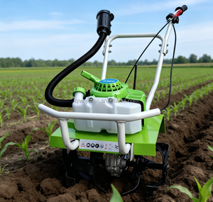 Micro-cultivateur motorisé à essence QW Agro, désherbeur manuel pour le jardin potager et le retournement du sol - Product Image 5