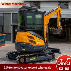 Excavatrice sur chenilles HT25 sans queue, pompe à piston pour verger, excavatrice pictographique, exportation, directement de l'usine - Product Image 1