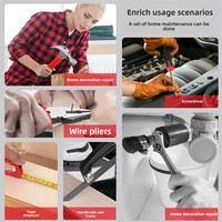 Grosir 165-Piece 12V Cordless Drill Mechanical Tool Box Home Hand Tool Set Kit Electric Drill Power Tool Kit Set OEM ODM