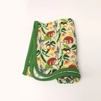 Couverture d'emmaillotage en bambou biologique pour bébé, écologique, personnalisable, pour nouveau-né, porte-bébé enveloppant