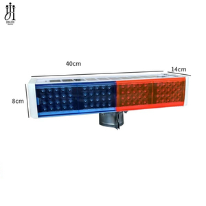 Luz Solar Roja y Azul del Fabricante, Luz <span class=keywords><strong>de</strong></span> Señalización <span class=keywords><strong>de</strong></span> Tráfico LED <span class=keywords><strong>de</strong></span> Doble Destello, Luces Estroboscópicas <span class=keywords><strong>de</strong></span> Emergencia <span class=keywords><strong>para</strong></span> Circunstancias <span class=keywords><strong>de</strong></span> Emergencia - Product Image 1