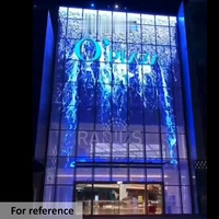 Pantalla LED Transparente para Ventanas, Cortina de Vidrio, Video Wall Interior, Exhibición Publicitaria