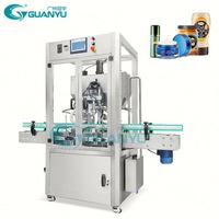 Machine de remplissage et d'étiquetage automatique professionnelle pour shampoing, liquide vaisselle et savon, avec fonction de chauffage