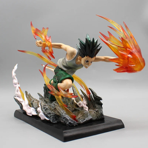 Figura de Acción de PVC de 18 cm de <span class=keywords><strong>Hunter</strong></span> x <span class=keywords><strong>Hunter</strong></span>, Killua Zoldyck y <span class=keywords><strong>Gon</strong></span> <span class=keywords><strong>Freecss</strong></span>, Estatua de Anime de Dibujos Animados, Juguete de Regalo para Niños - Product Image 2