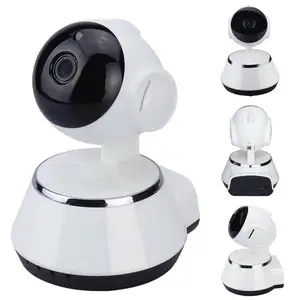 Verto HD 720P 1.0MP 360 derece mini robot bebek izleme monitörü v380 wifi ip kamera