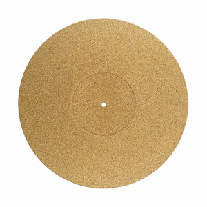 Sous-verres pour disques vinyles <span class=keywords><strong>33</strong></span> <span class=keywords><strong>tours</strong></span>, 12 pouces, en liège antistatique et caoutchouc de liège - Product Image 1