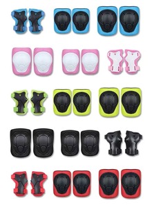 儿童运动装备安全垫旱冰鞋骑行Bmx自行车骑行滑板车膝肘手腕保护垫 - Product Image 6