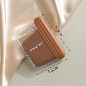 Boîte de rangement magnétique portable pour aiguilles avec support pour épingles, kit de <span class=keywords><strong>couture</strong></span> simple <span class=keywords><strong>en</strong></span> plastique pour accessoires de <span class=keywords><strong>couture</strong></span> et de broderie - Product Image 5