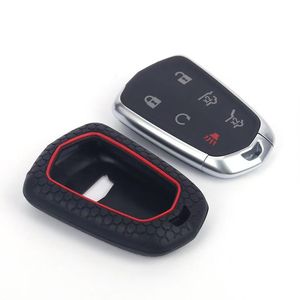 Funda de Silicona para Llave <span class=keywords><strong>Cadillac</strong></span> ATSL XT5 CT6 XT4 XTS XT6 |   Protector de Llaves de Coche Antiarañazos y Carcasa Inteligente para Control Remoto - Product Image 3
