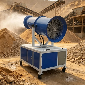 Canon à brouillard agricole de 60 m pour la désinfection des bâtiments d'élevage / la réduction de l'<span class=keywords><strong>ammoniac</strong></span> / le soulagement du stress thermique estival pour les animaux - Product Image 1